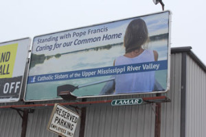 Sisters’ Billboards Promote Care Of The Earth