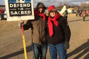 Sister Karla Kloft Protests Dakota Access Pipeline